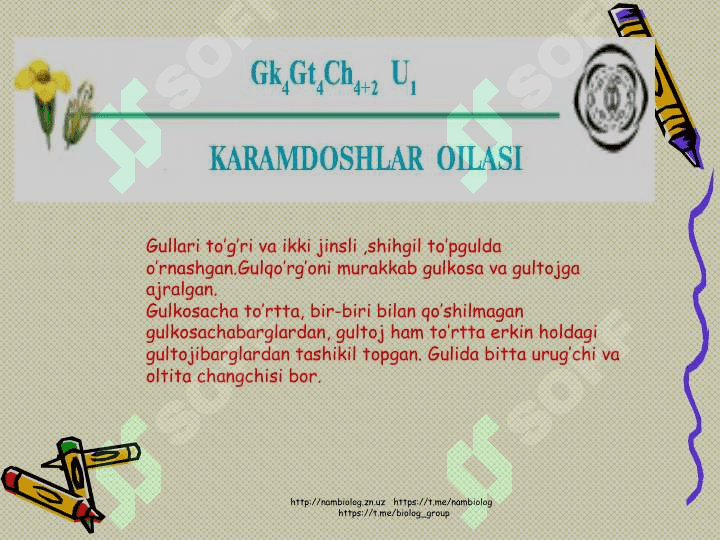 Karamdoshlar  oilasi 4