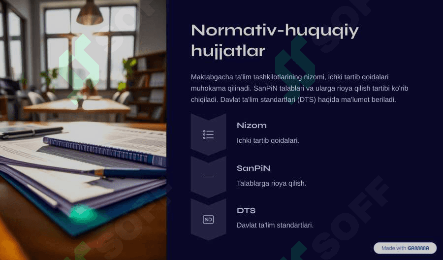 Maktabgacha talimga oid qonunlar 3