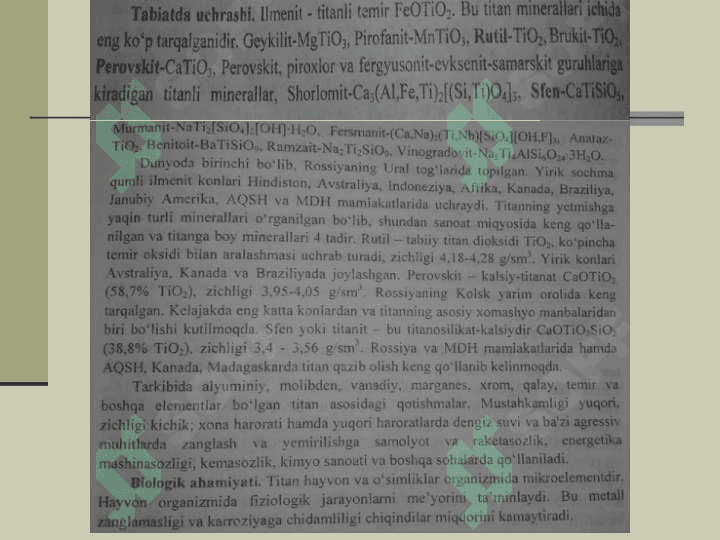 Davriy sistemaning IV VA V B guruh elementlari 5