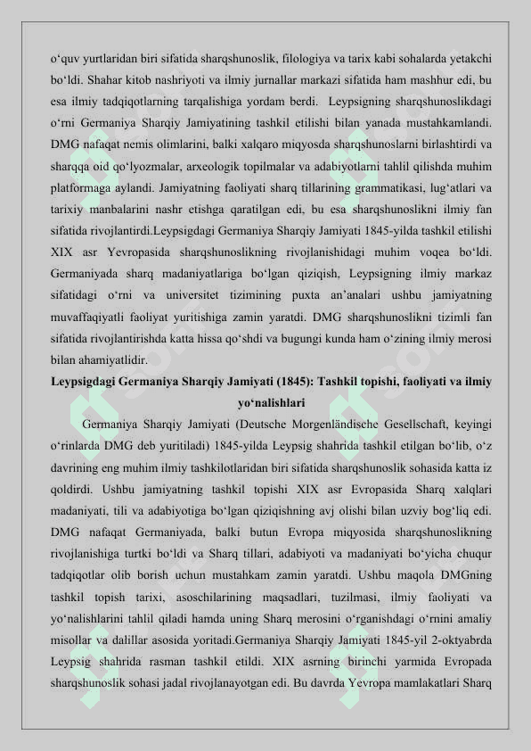 Leypsigdagi Germaniya Sharqiy Jamiyati (1845) 25 3