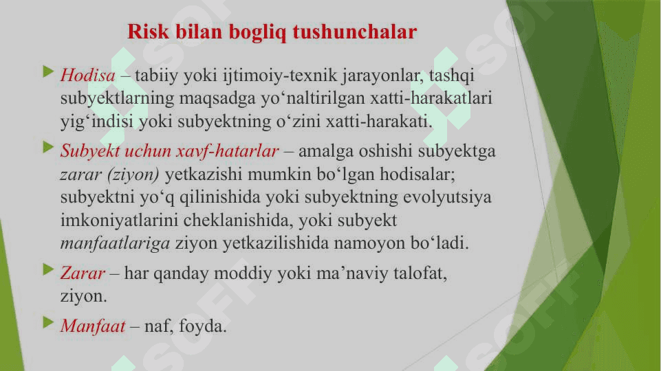 SUG`URTA FONDI VA UNING TURLARI 4