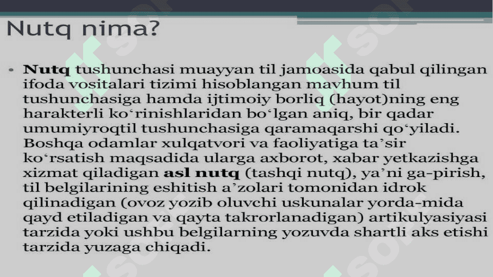 Nutq madaniyati va uslublari 3