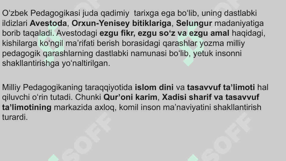 Pedagogika fanining taraqqiyot bosqichlari 4