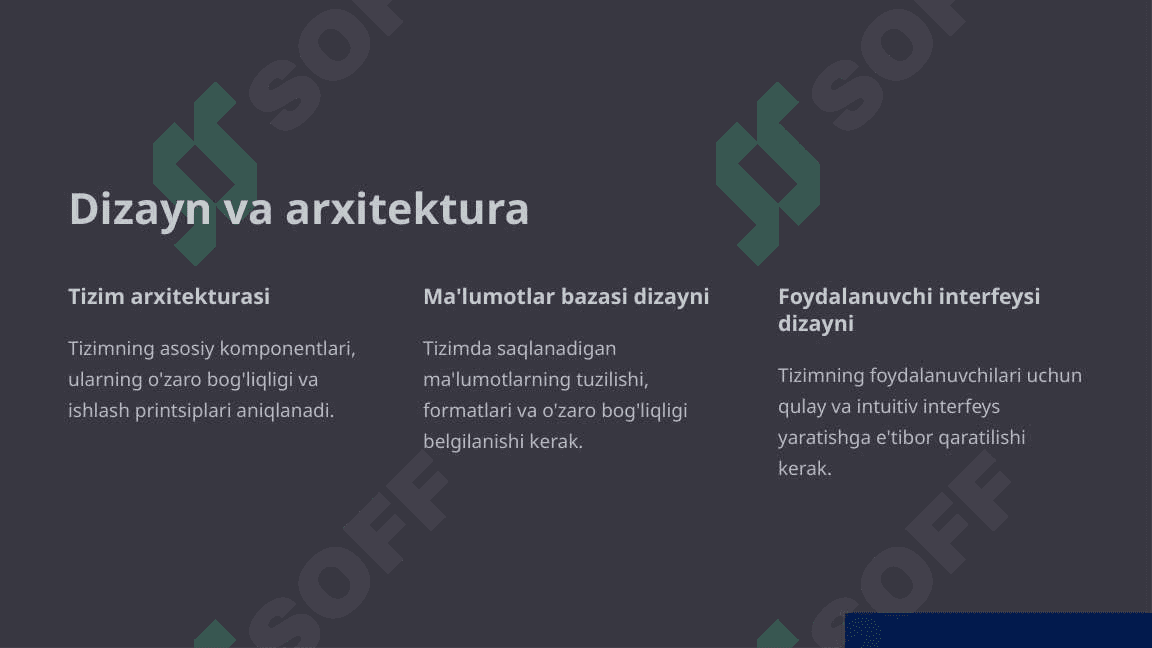“Axborot tizimlari strategiyasi va boshqaruv” 6