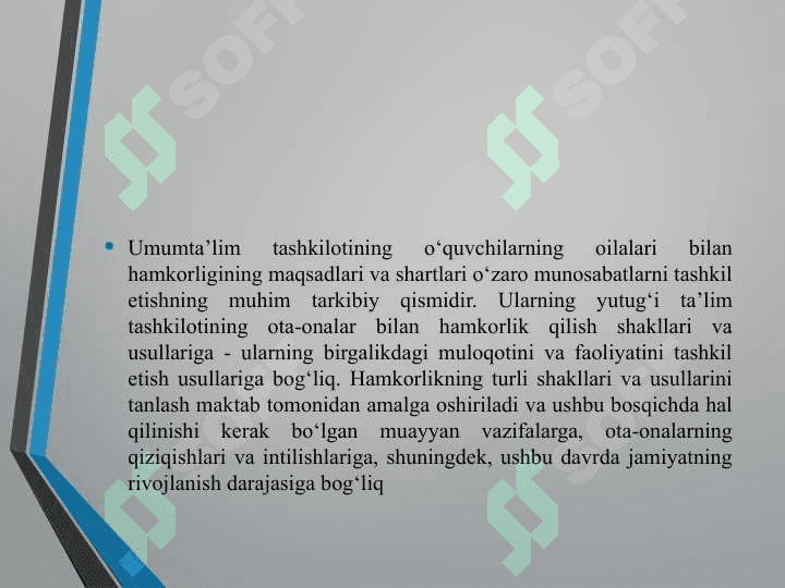 Pedagog bilan ota-ona oʻrtasidagi samarali hamkorlik bola rivojlanishiga ijobiy taʼsiri 3