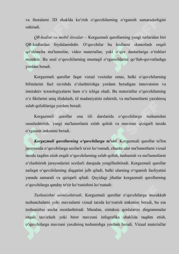 Ona tili darslari uchun korgazmali qurollar tayyorlash va didaktik material tanlash 8