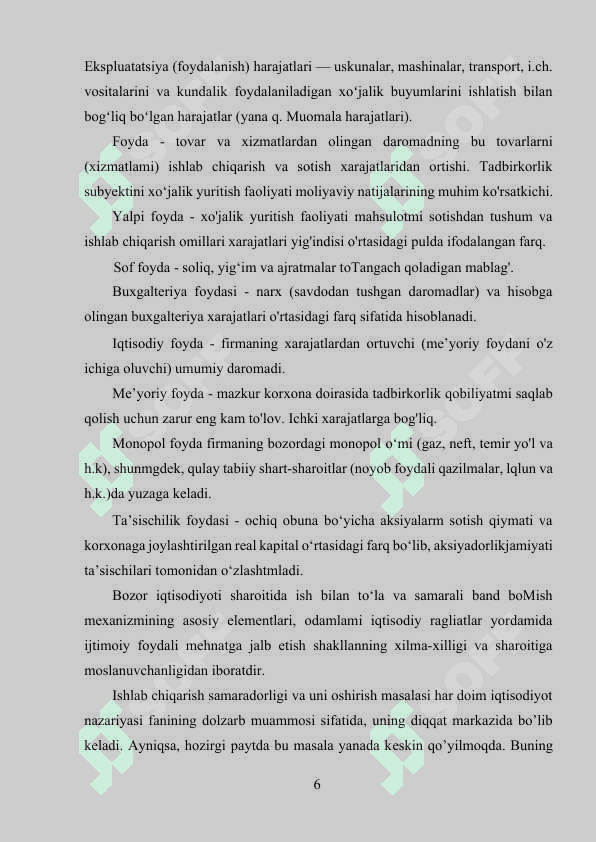 Ishlab chiqarish ko'lami samarasi va firmaning samarali hajmini aniqlash  Kurs ishi 6
