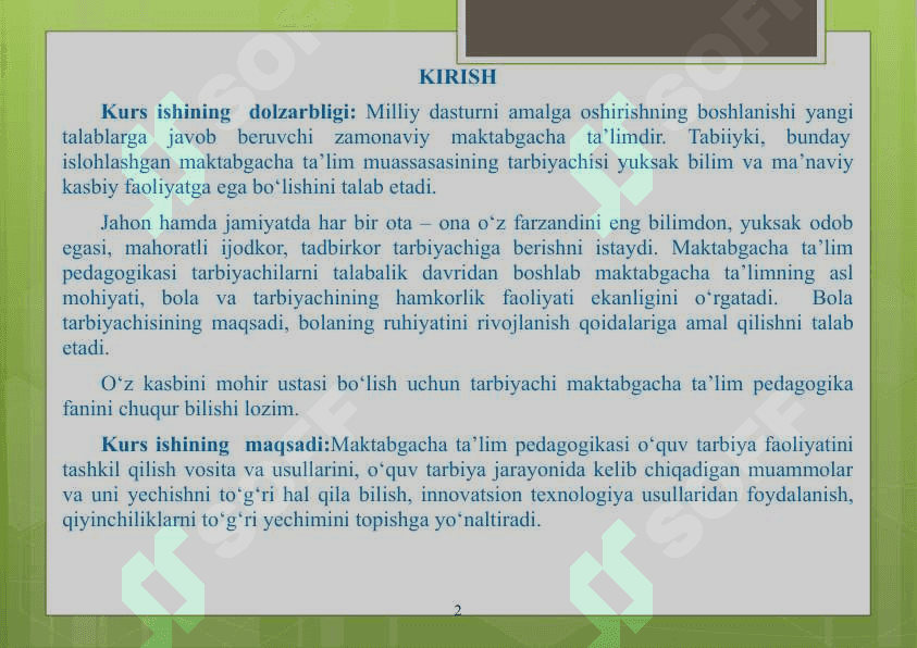 Qoidali o’yinlar, didaktik o’yin turlari 1s 2
