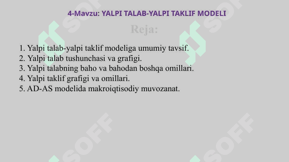 YALPI TALAB-YALPI TAKLIF MODELI 2