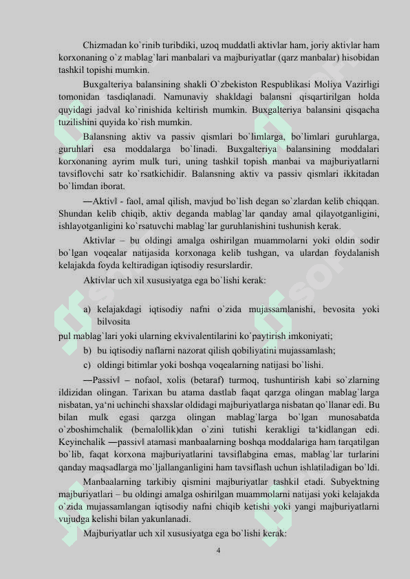 Buxgalteriya balansi 4