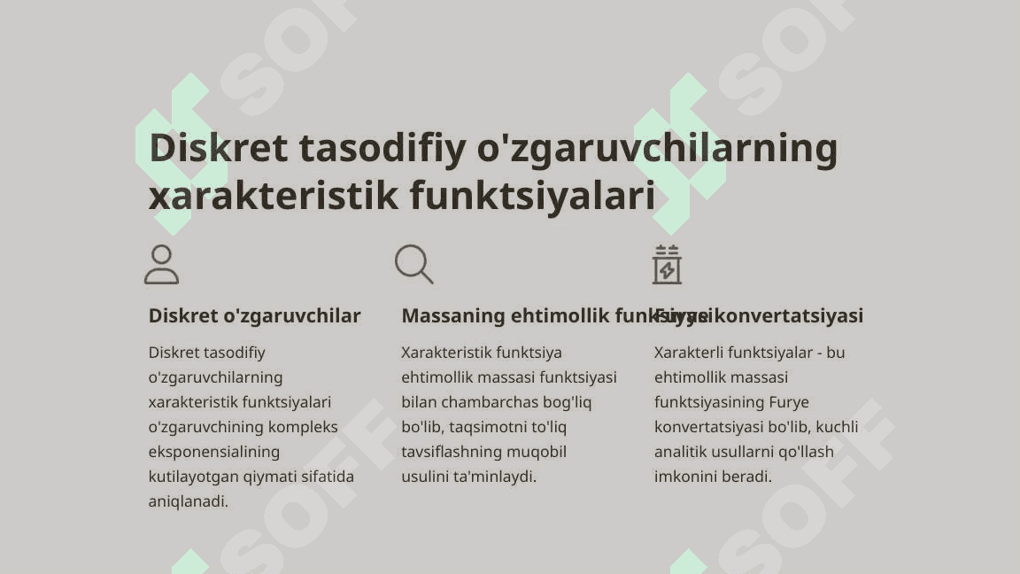 Xarakteristik funksiyalar 4