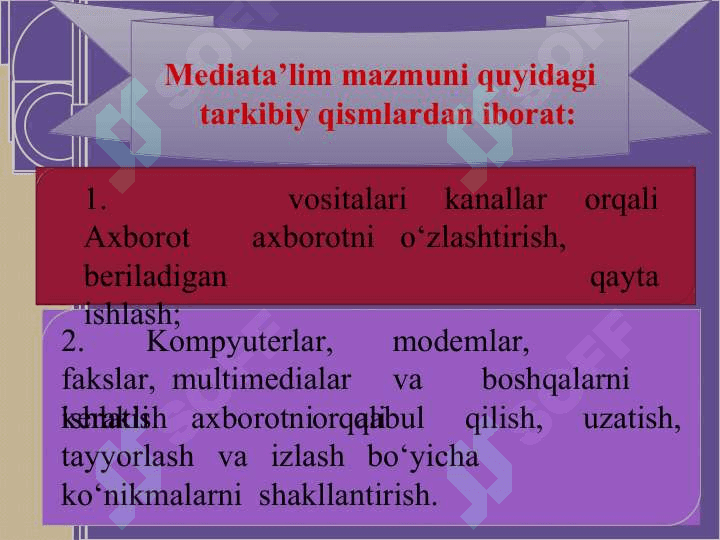 O’qitishning multimediya texnologiyasi 4