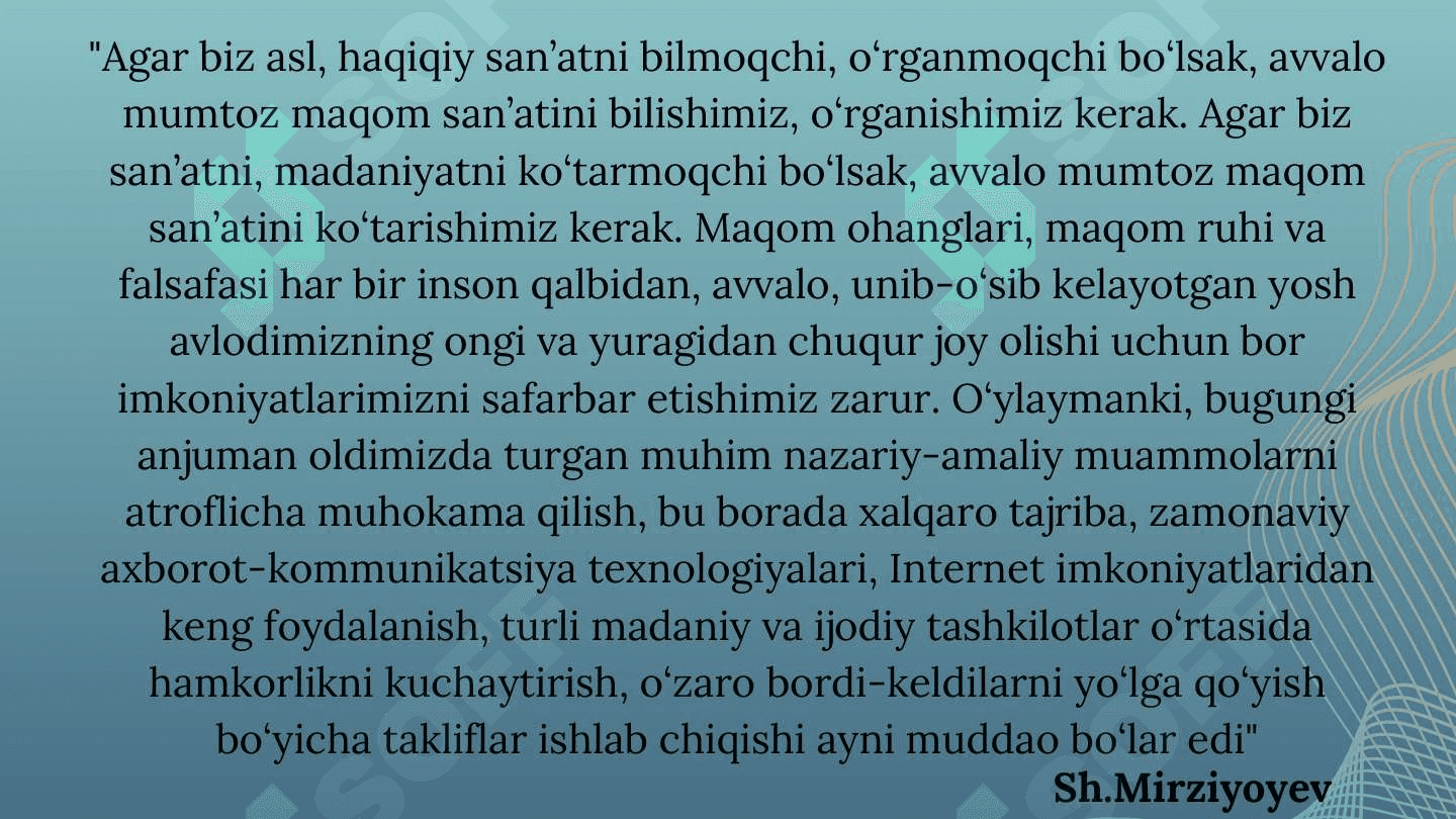 Cholg’u ijrochiligi va sozanda mahoratida repertuarning o’rni 6