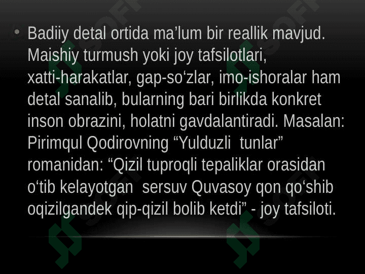 badiiy asarda detal 3