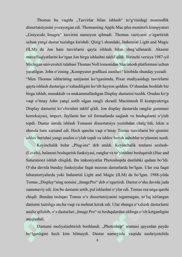 Adobe Photoshop dasturida matn bilan ishlashning qo'shimcha usullari 6