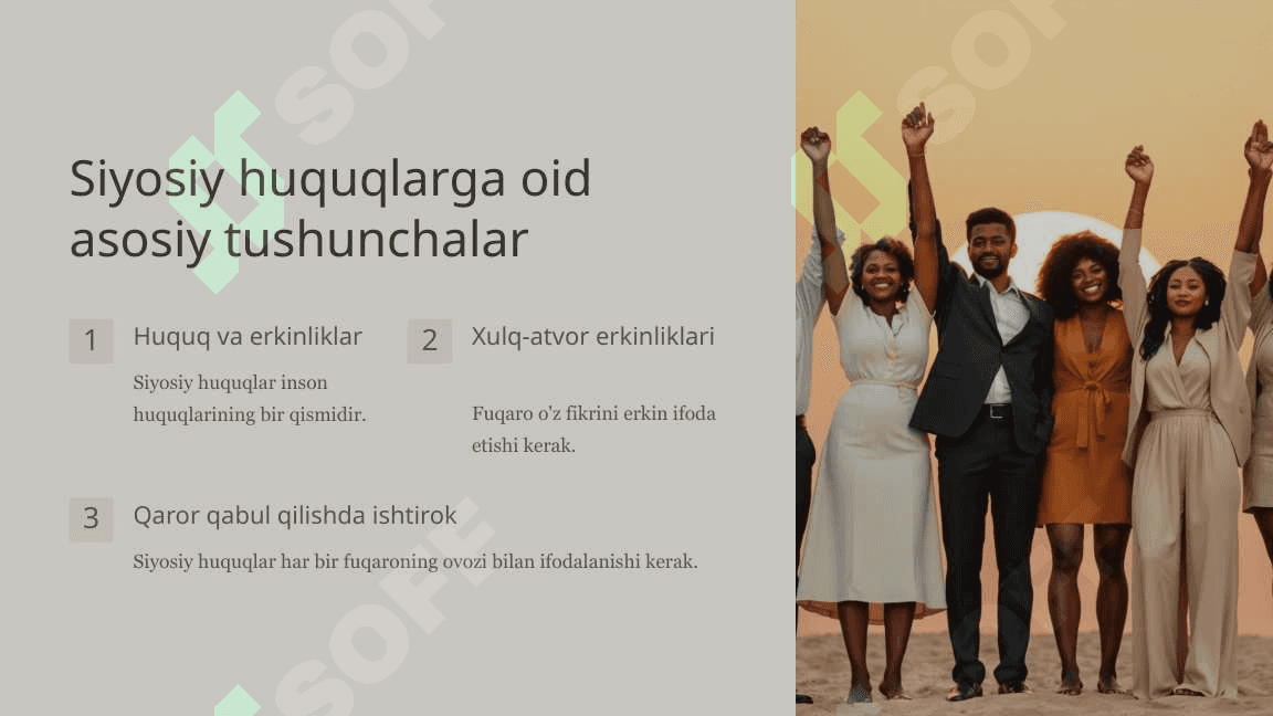 Siyosiy huquqlar 2