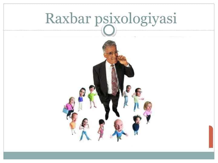 Raxbar psixologiyasi