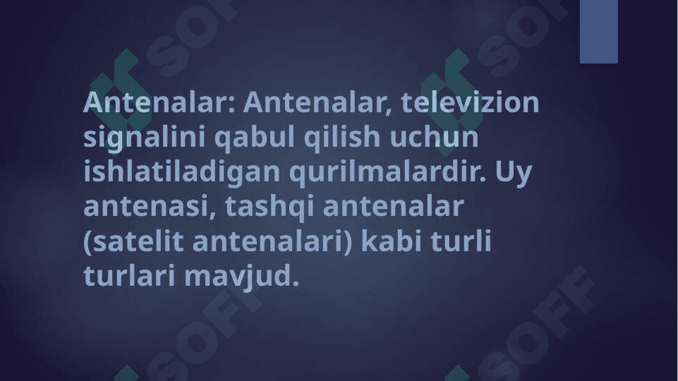 Televizion texnologiyaga asoslangan kurslar 6