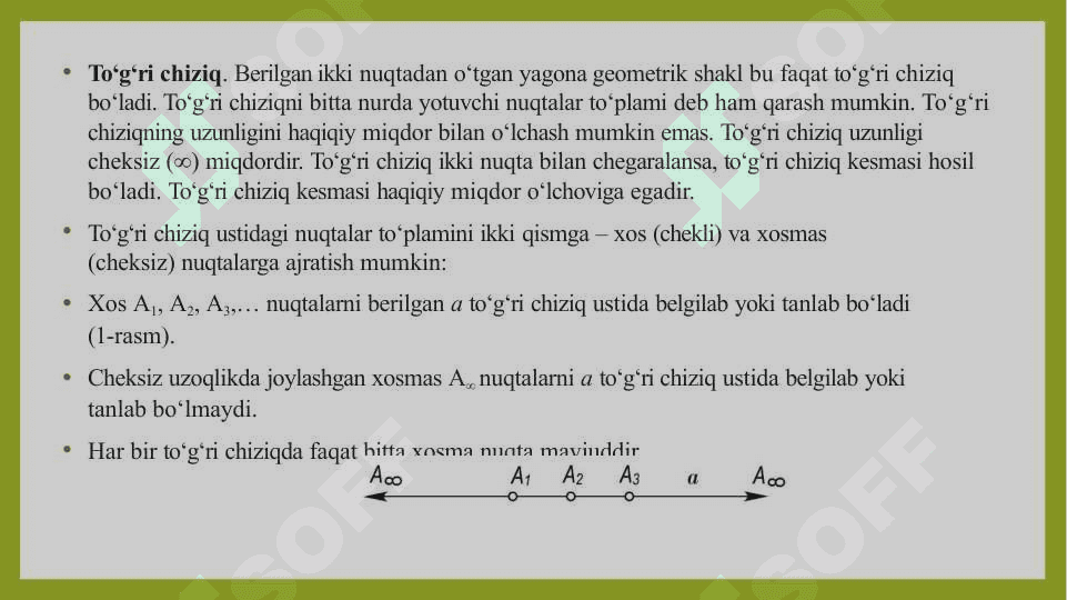 Markaziy va parallel proyektsiyalash ikki tekislikning perspektiv afttin mosligi 4
