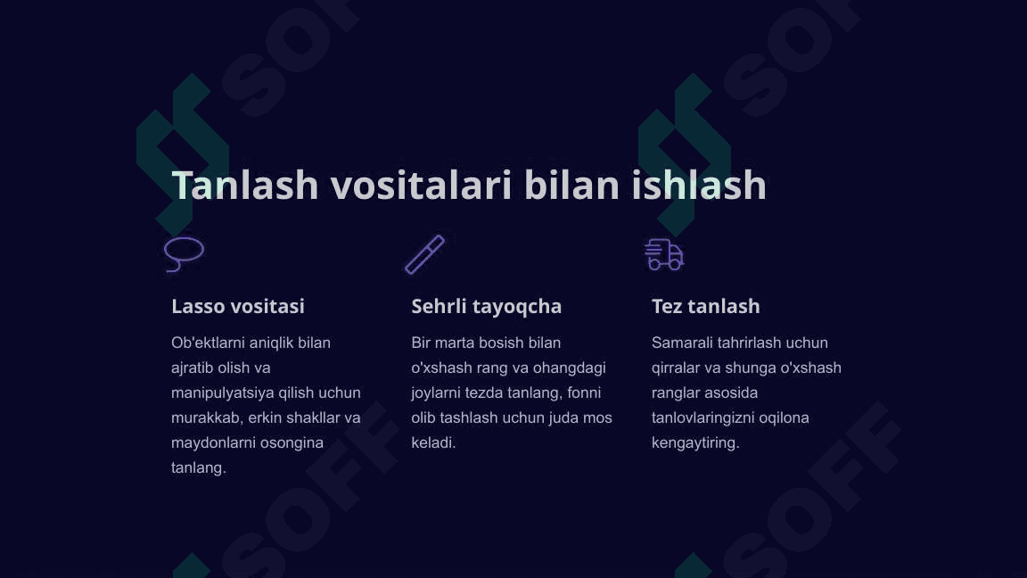 Adobe Photoshop dasturida  maskalar, qatlamlar, ob'ektlar va matn bilash ishlash ko’nikmasini shakllantirish 4
