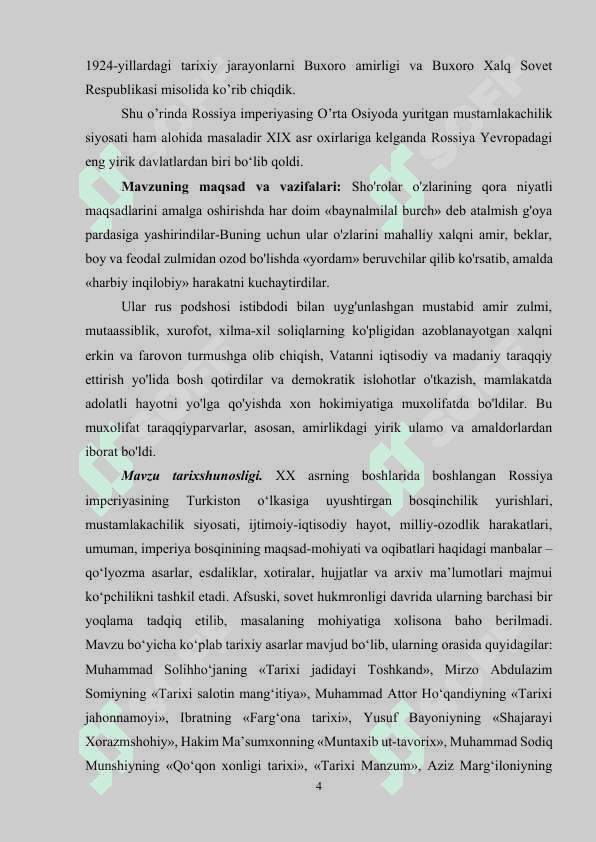 Buxoro Xalq Sovet Respublikasining tashkil topishi 4