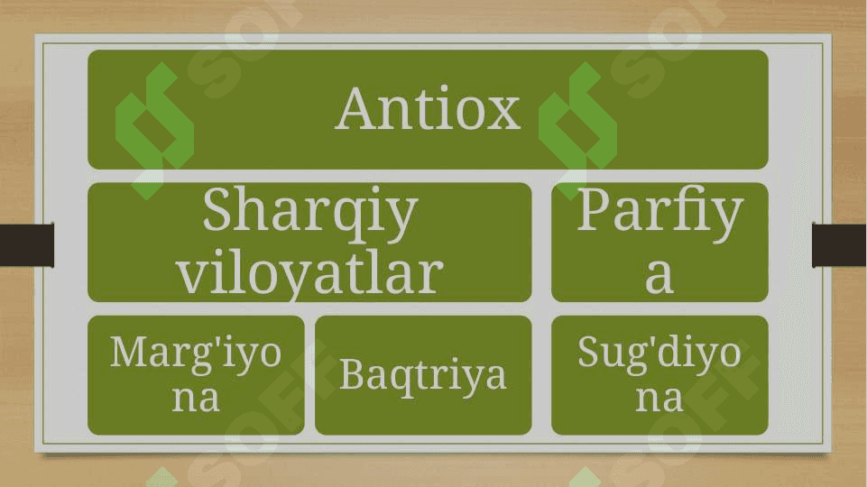 Salavkiylar davlati .Yunon-Baqtriya podshohligi 5
