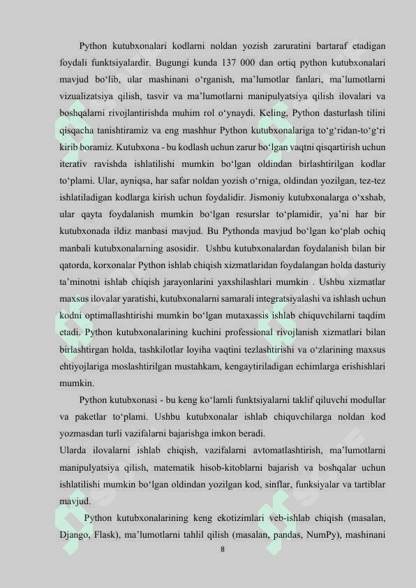 Pythonda shartli operatorning nazariy asoslari 8