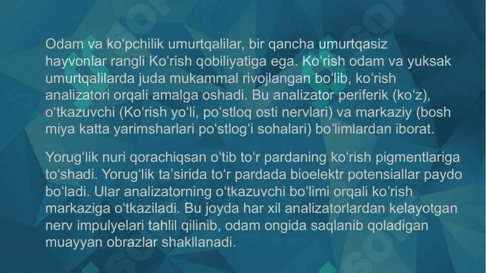 SEZGI HAQIDA TUSHUNCHA 5