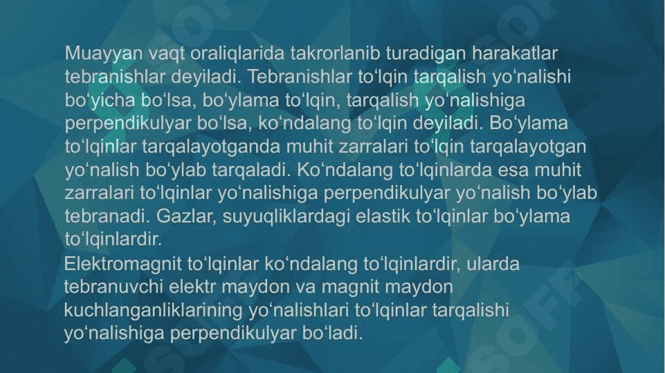 SEZGI HAQIDA TUSHUNCHA 7