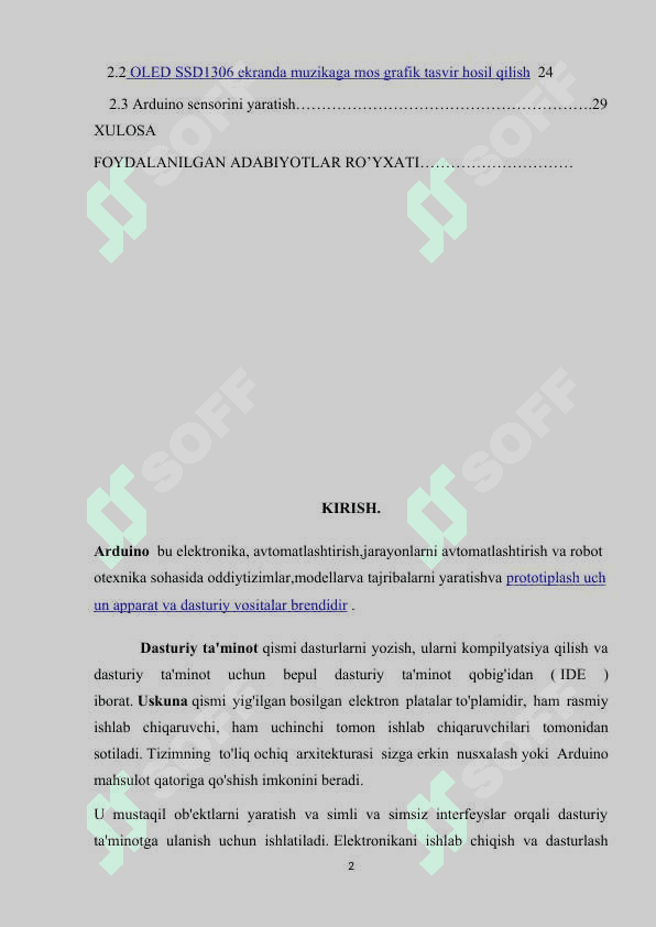 3x3x3 shaklda terilgan led lampalarda svetamuzika dasturini loyixalash va OLED SSD1306 ekranda muzikaga mos grafik tasvir  xosil qilish.” 2