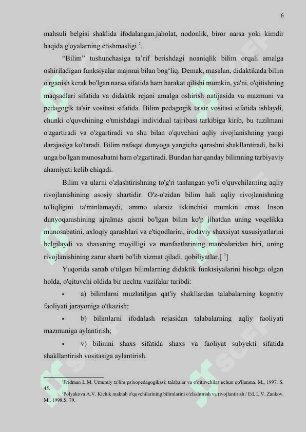 Boshlang'ich sinflarda matematikadan nazorat ishlarini tashkil etish metodikasi (2-sinf misolida) 5
