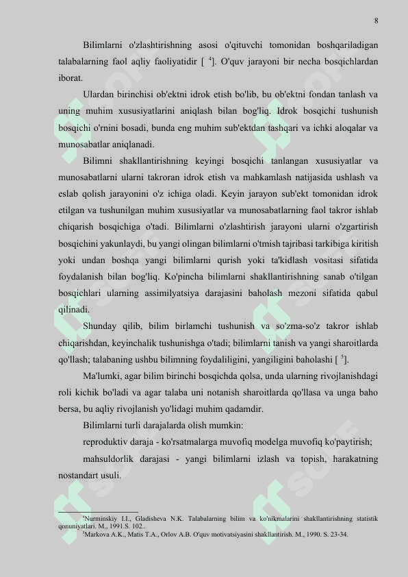 Boshlang'ich sinflarda matematikadan nazorat ishlarini tashkil etish metodikasi (2-sinf misolida) 7