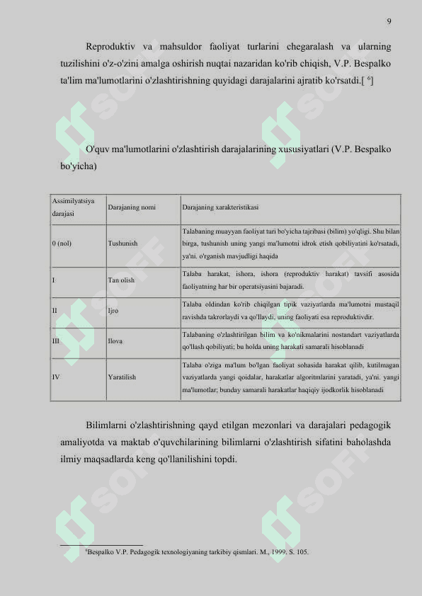 Boshlang'ich sinflarda matematikadan nazorat ishlarini tashkil etish metodikasi (2-sinf misolida) 8