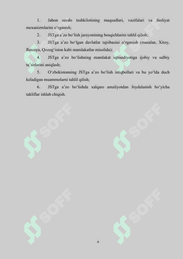 Jahon savdo tashkilotiga kirishning xalqaro amaliyoti 4