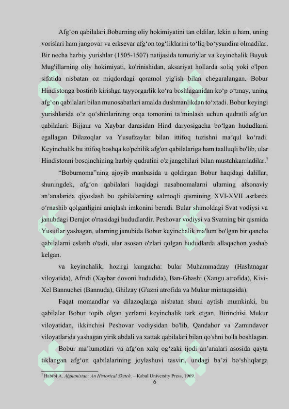 Qadimgi Afgʻoniston tarixiga oid manbalar va adabiyotlar tahlili 6