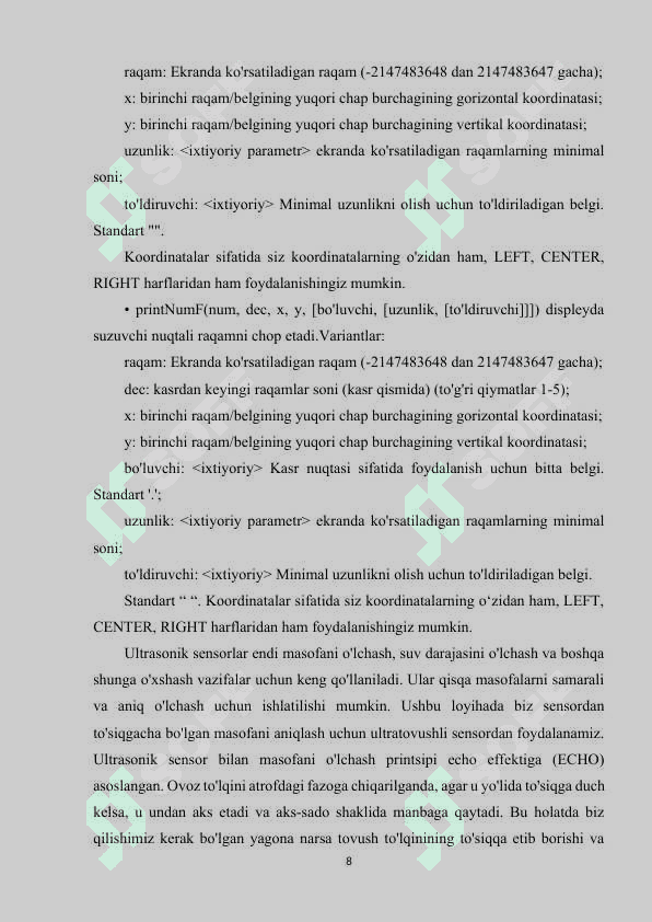 Ultrazuk yordamida dalnometr dasturi va loyihasini yaratish 1