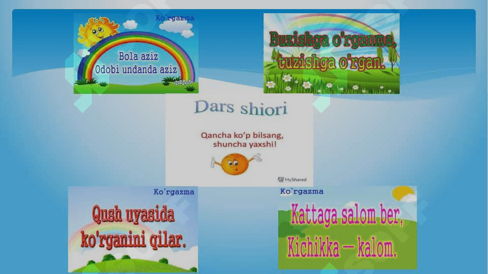 O’nli kasrlarni taqqoslash va tartiblash 6