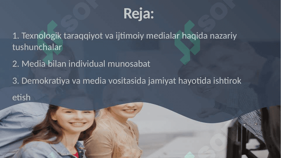 Shaxslar va hamjamiyatlarning media bilan o‘zaro munosabati 2