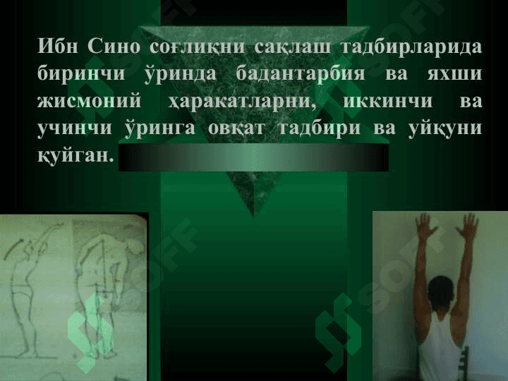 Абу Али ибн Синонинг согликни саклаш тадбирлари 5