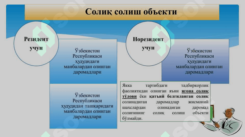 Жисмоний шахслардан олинадиган даромад солиғини ҳисоблаш ва тўлаш тартиби 3