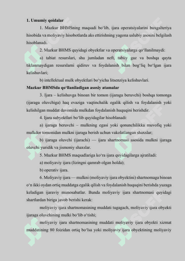 Operativ ijara hisobi va uning moliyaviy hisobotlarda yoritilishi 4