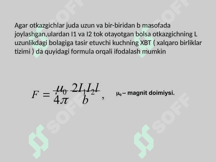 Magnit maydoni va uning harakatlanayotgan zarrachaga ta’siri 4