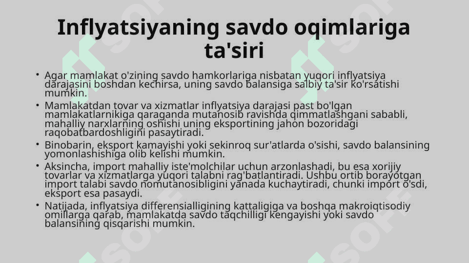 Xalqaro savdo va uni rag’batlantiruvchi omillar 4
