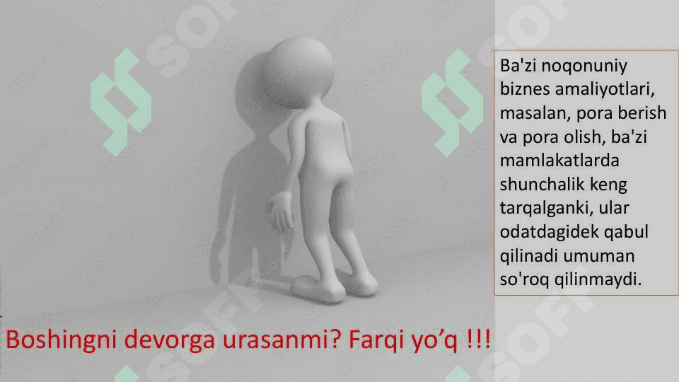 Xususiy sektor korrupsiyasi 6
