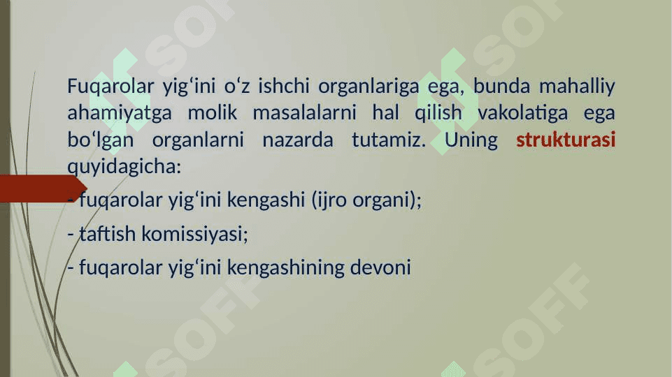 Fuqarolarning o‘zini-o‘zi boshqarish organlari 8