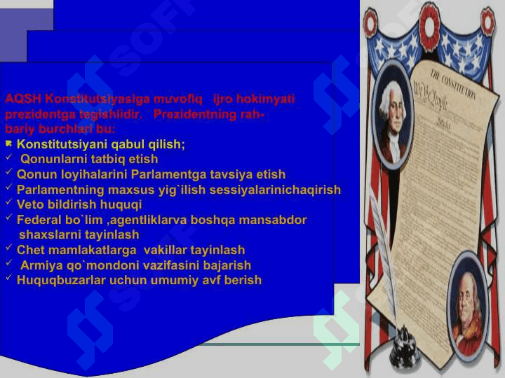 AQSH HAQIDA UMUMIY MA’LUMOTLAR 8