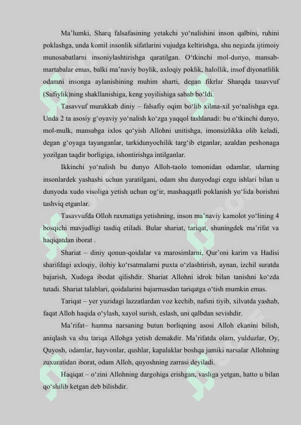 O’rta asr sharq falsafasi va uyg'onish davri xususiyati 4