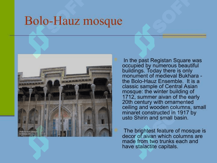Monuments of Bukhara 4