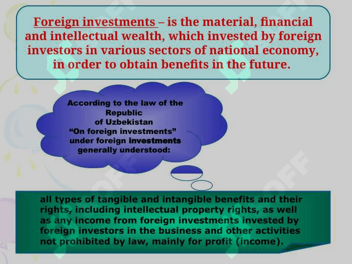 The role of foreign investment in the development of economyThe role of foreign investment in the development of economy 2