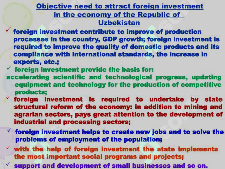 The role of foreign investment in the development of economyThe role of foreign investment in the development of economy 4